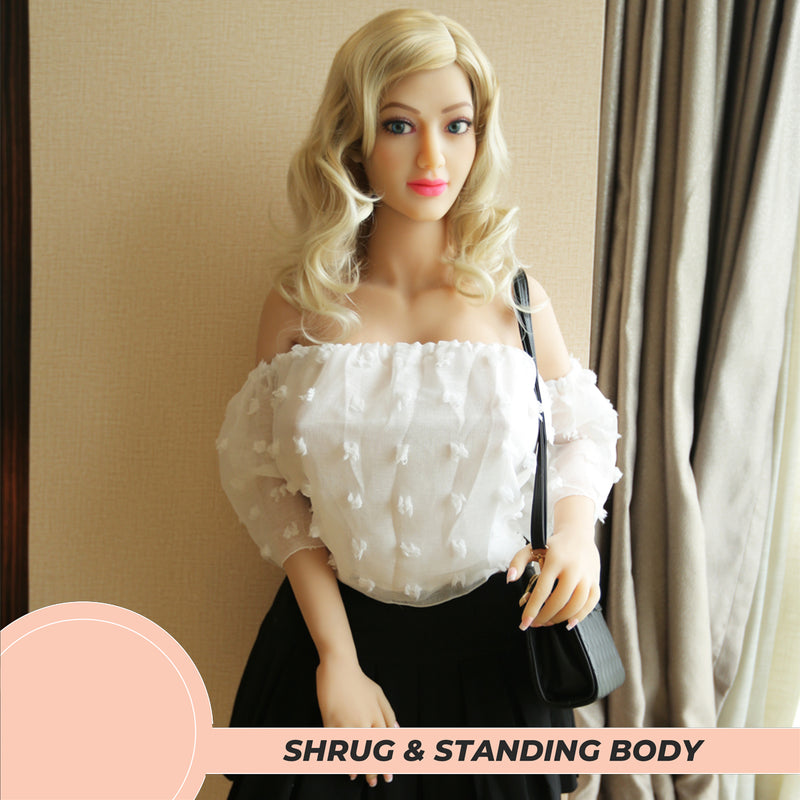 Climax Doll - Aspen - Realistic Sex Doll - Gel Breast - Fat Body - 160cm - White video