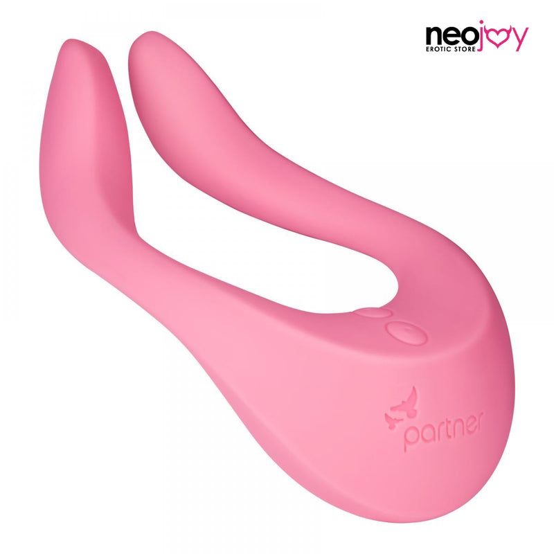 Satisfyer Partner Multifun Vibrator 2 Premium Silicone Sex Toy Couples - Unisex video