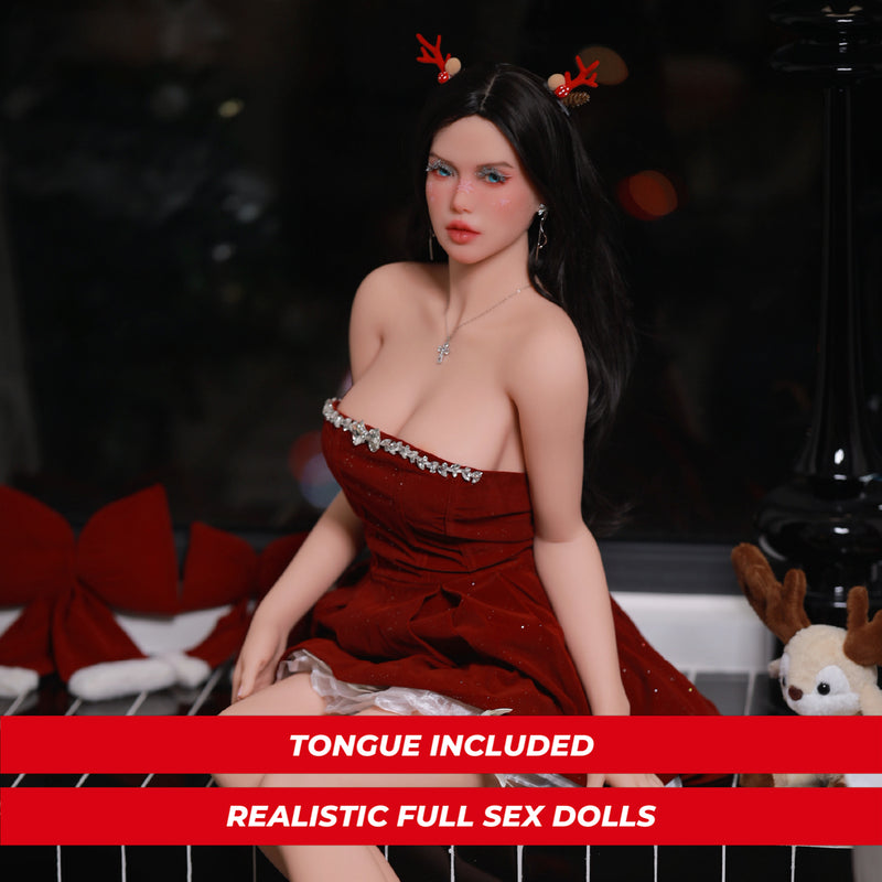 Fire Doll - Janessa - Realistic Sex Doll - 166cm - Light Tan - Gel Breast video