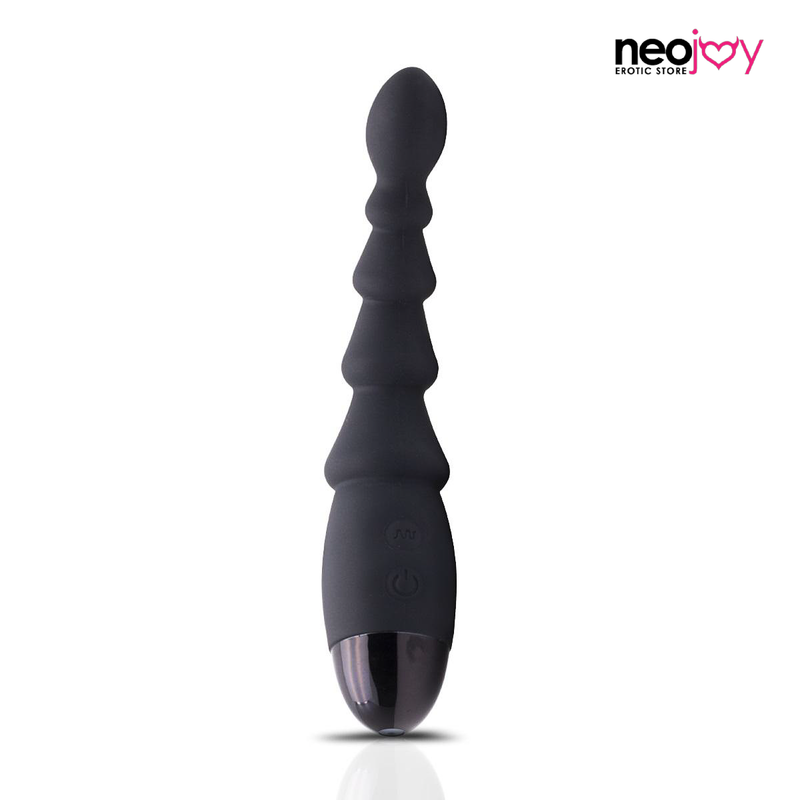 Neojoy 10- Vibration Speed Silicone Beaded Slim Prober video