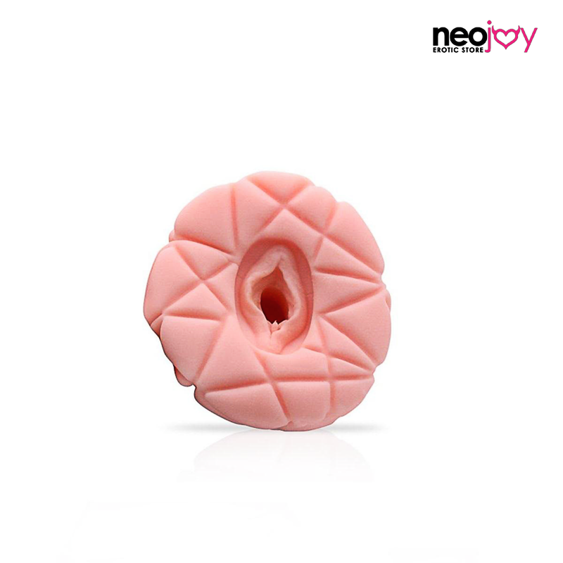 Neojoy Male Masturbator TPE Realistic Vagina & Ass - Flesh - 6 inch -15cm video