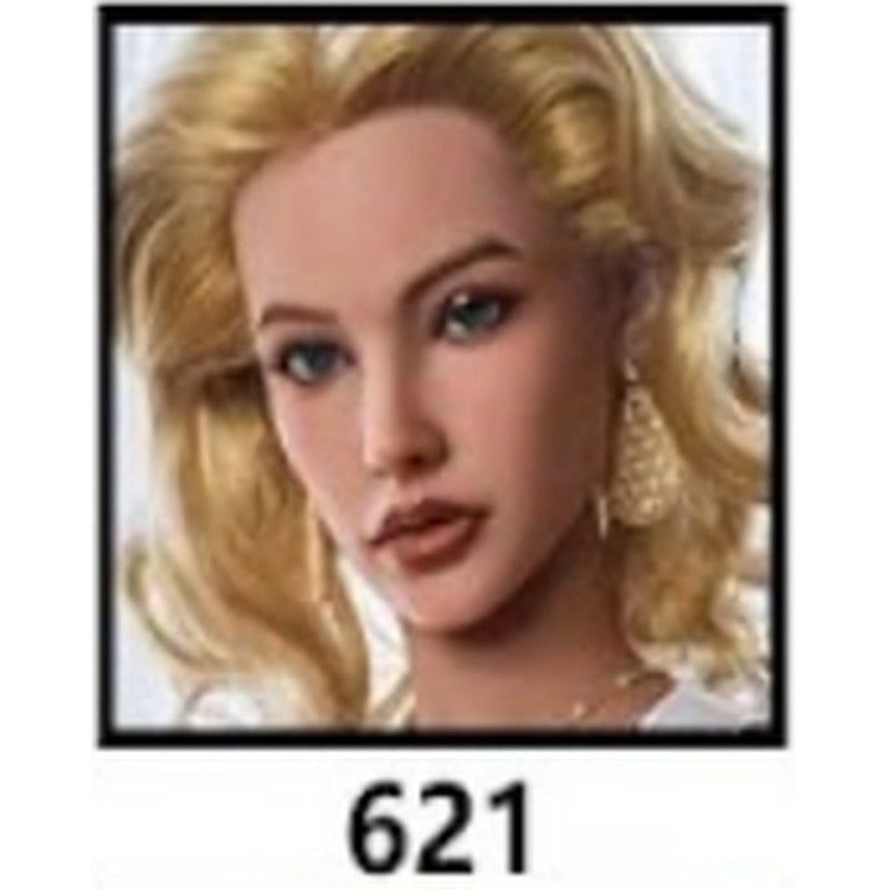 Orangein G39 - AI Chat Movable Jaw Silicone Sex Doll Head - Implanted Hair - M16 Compatible - Tan video