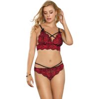 Subblime Set Two Pieces Set Lace Top and Panties L/XL video
