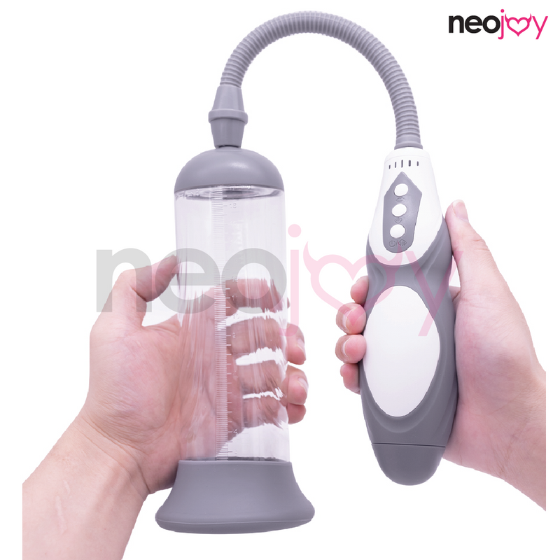 Neojoy Dildo Shape Masturbator Pump with flesh sleeve video