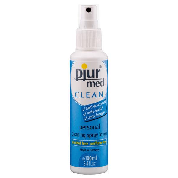 pjur Med Clean Spray 100 ml - Toy Cleaner - Intimate Hygiene Spray - Lucidtoys