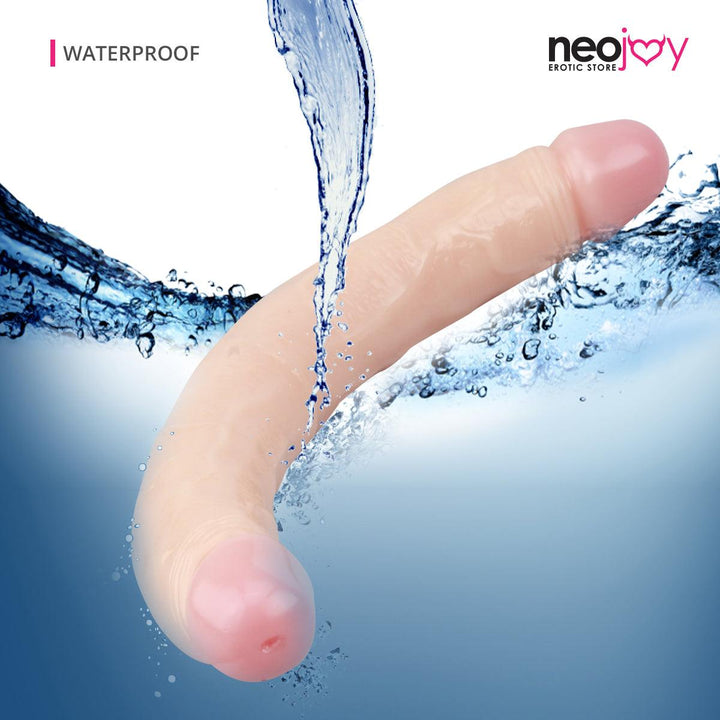 Neojoy - Realistic Double-Ended Dildo PVC - Flesh