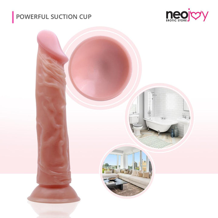 Neojoy - Lifelike super-real PVC realistic dildo -9.1 inch - lucidtoys.com