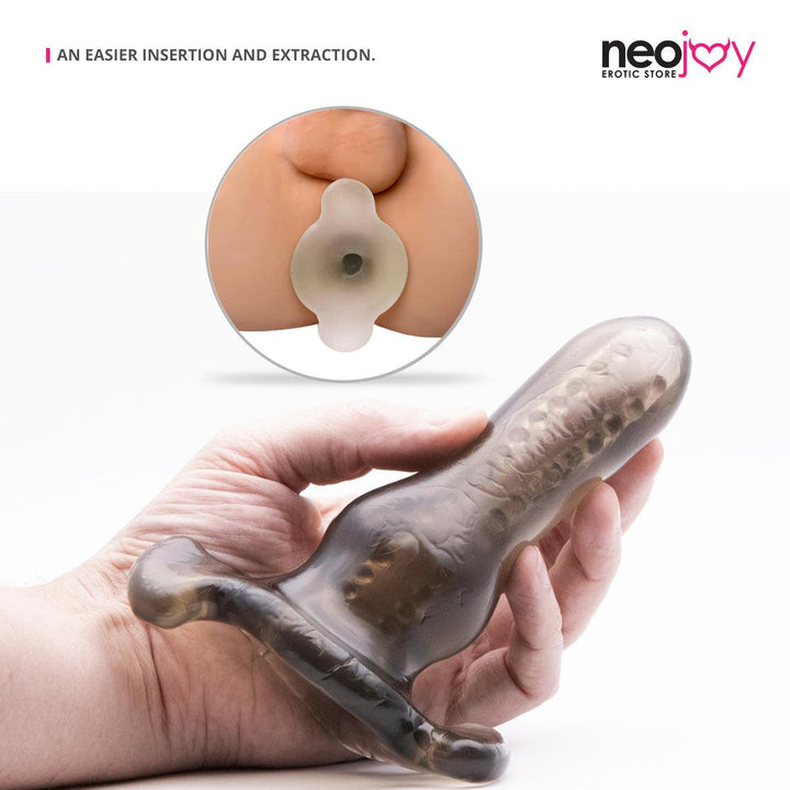 Neojoy Clear Butt Plug Silicone Classic Toy for Anal Play Comfy and Pleasant Insertion Butt Plugs - lucidtoys.com Dildo vibrator sex toy love doll