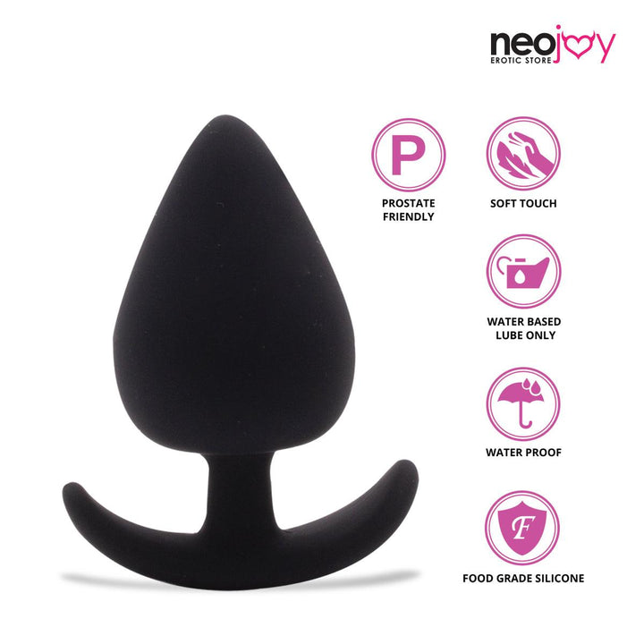 Neojoy Silky Silicone Anal Plug 7cm - 2.7 inch Anal Dildos - lucidtoys.com Dildo vibrator sex toy love doll