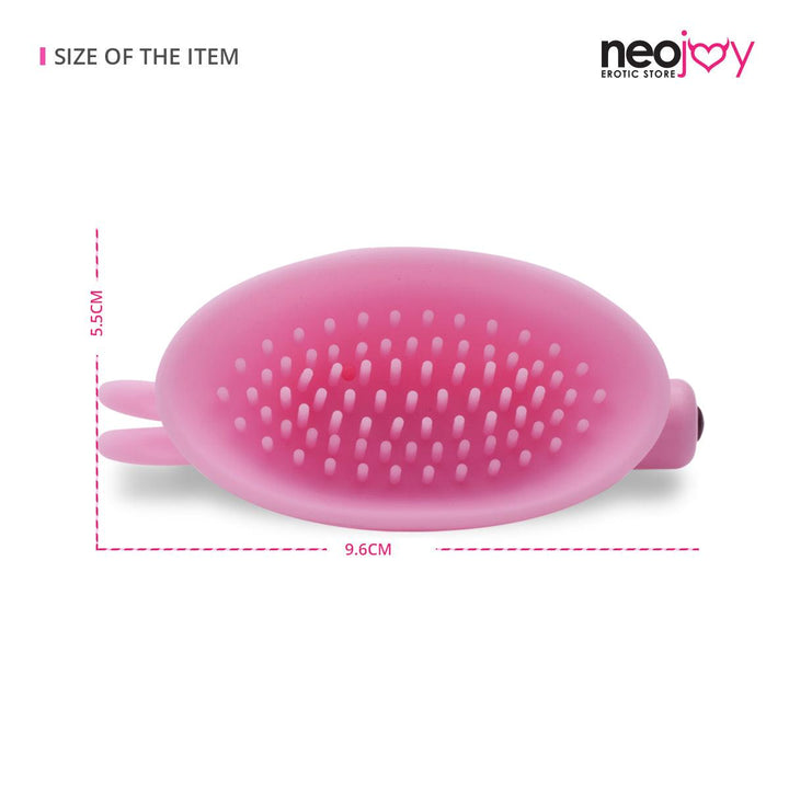 Neojoy Vagina Pump Vibrator Silicone - Pink 5.90 inch- 15cm 5