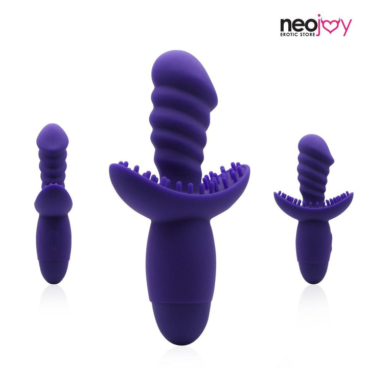 Neojoy Silicone Clitoral Vibrator 10-Speed Functions - Battery