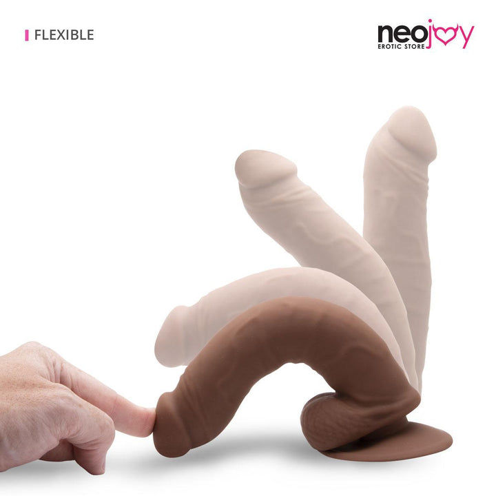 Neojoy - Daydream Realistic Dildo (Brown) - lucidtoys.com