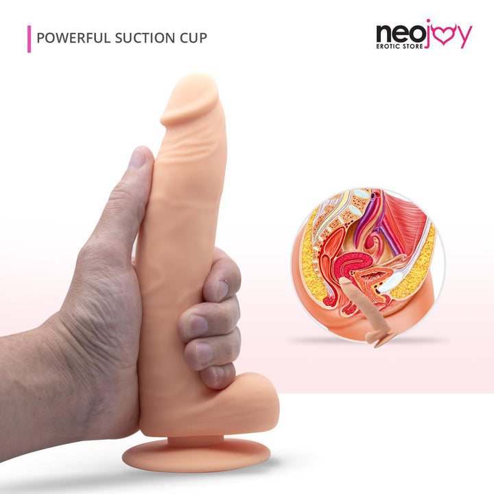 Realistic Dildo with Suction Cup | Bigshot Male Sex Toy | Neojoy - Material