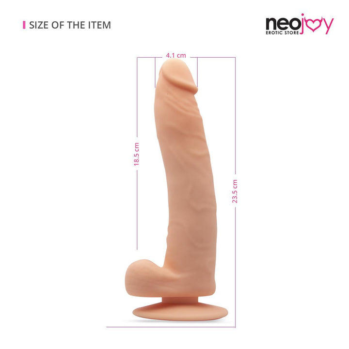 Realistic Dildo with Suction Cup | Bigshot Male Sex Toy | Neojoy - Size