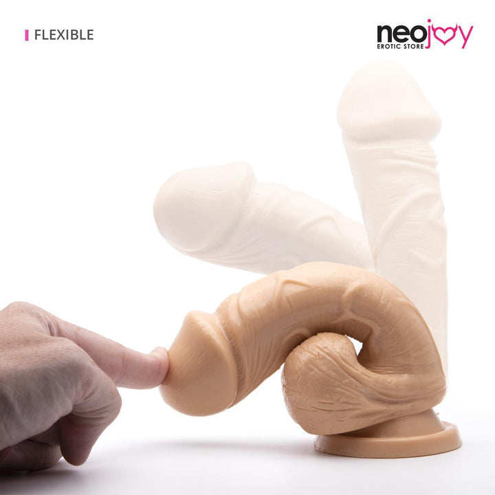 Neojoy - Realistic Dildo TPE With Suction Cup - 18.8cm - 7.4 inch