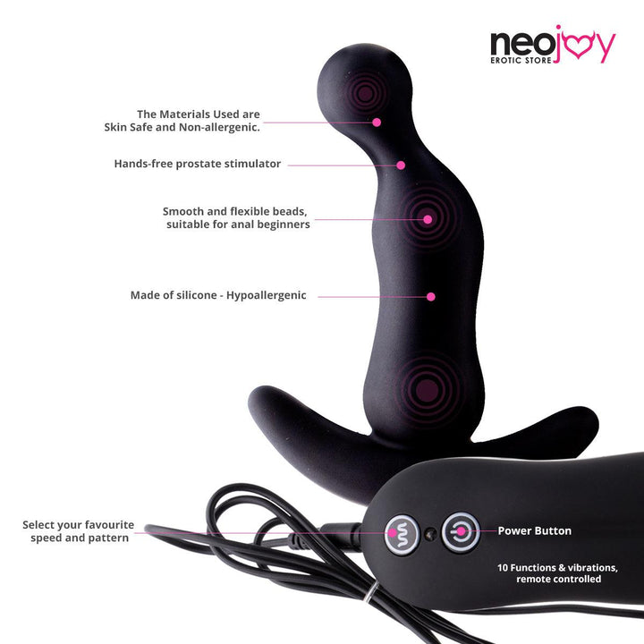 Remote Controlled Prostate Massager | Anal Sex Toy | Neojoy - Feature1