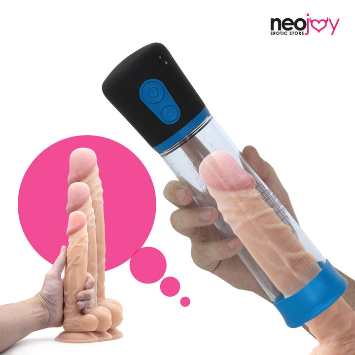 Electric Male Penis Pump with Enhancer | Male Sex Toy | Neojoy - Use2