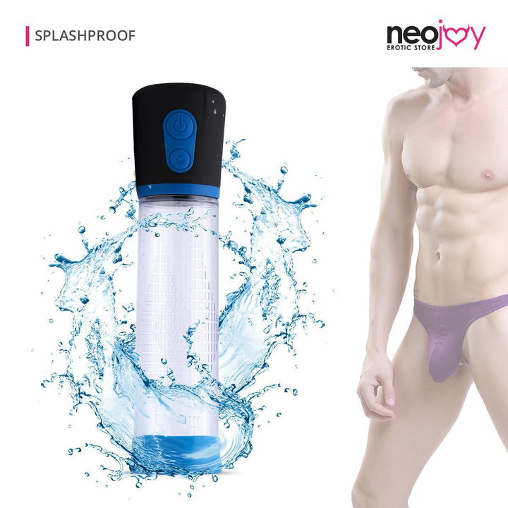 Electric Male Penis Pump with Enhancer | Male Sex Toy | Neojoy - Waterproof