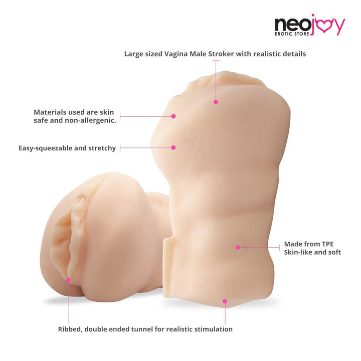 Neojoy Real-Feel Vagina Stroker - lucidtoys.com