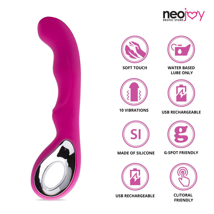 USB Rechargeable G-Spot Vibrator | Best Sex toy for Women | Neojoy - Feature 2
