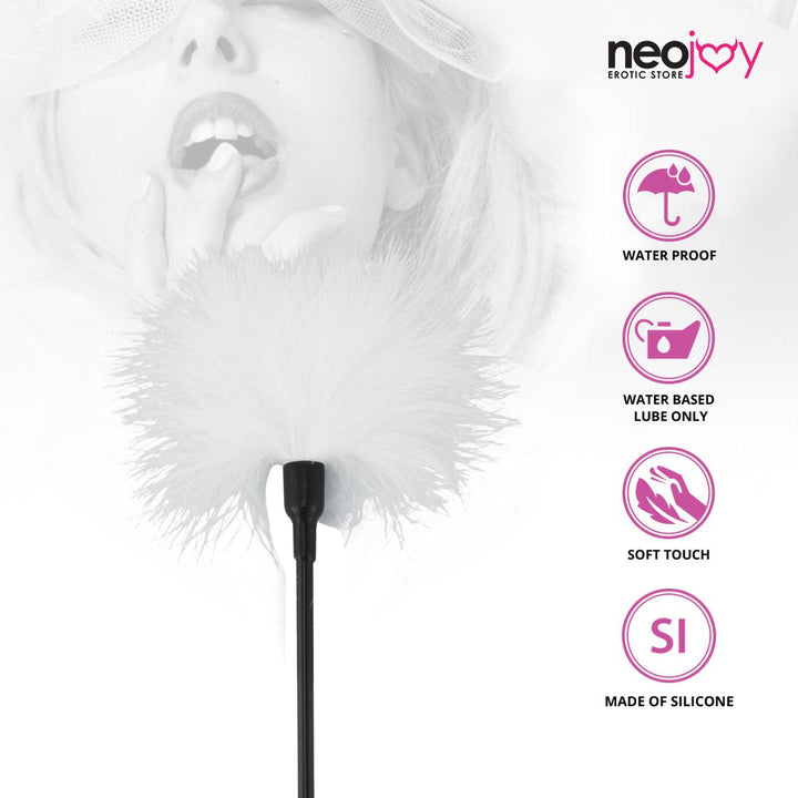 Neojoy Feather white Tickler - white 14.96 inch - 38 cm 7