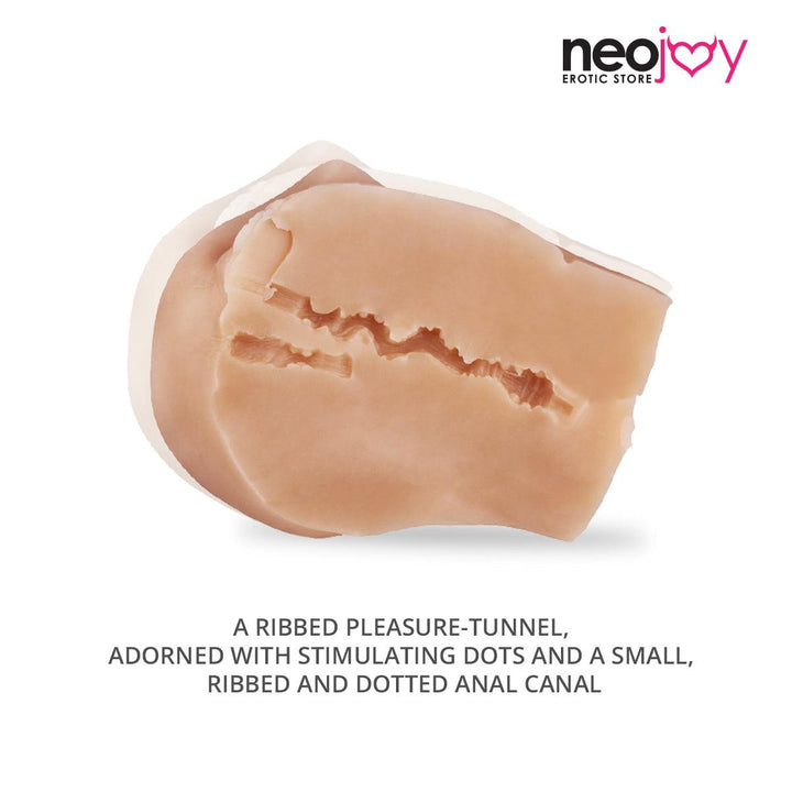 Neojoy Sex Doll TPE Realistic Vibrating Vagina & Ass Male Masturbator - Medium 6Kg - Lucidtoys