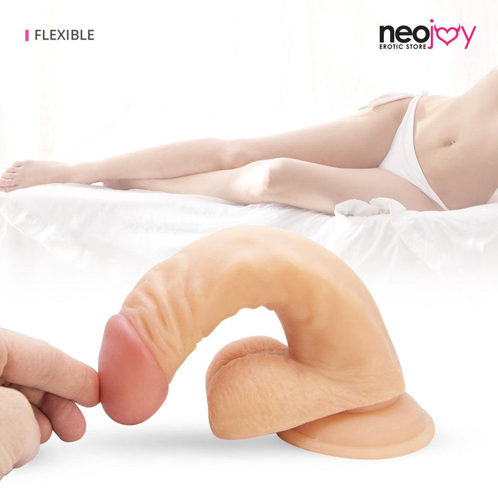 Neojoy - James Dick - Realistic Dildo - Flesh - 22cm - 8.7 inch - Lucidtoys