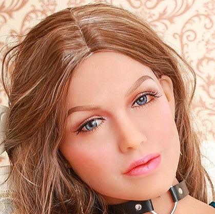Neodoll Girlfriend Anastasia - Sex Doll Head - M16 Compatible - Tan - Lucidtoys