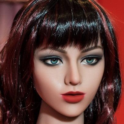 Neodoll Racy Alisa Head - Sex Doll Head - M16 Compatible – Brown - Lucidtoys