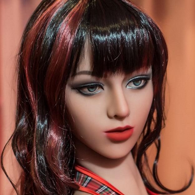 Neodoll Racy Alisa Head - Sex Doll Head - M16 Compatible – Brown - Lucidtoys