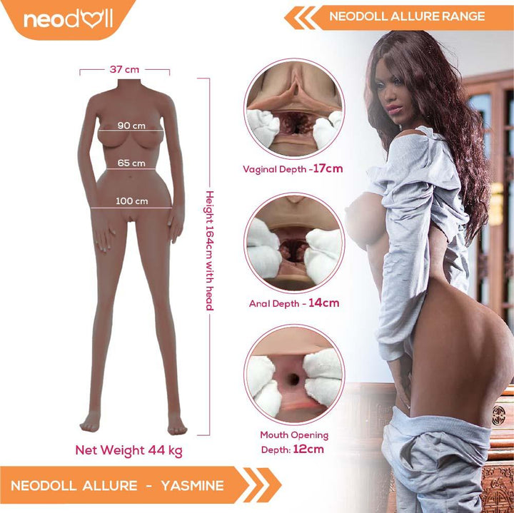 Neodoll Allure Yasmine - Realistic Sex Doll -164cm - Lucidtoys