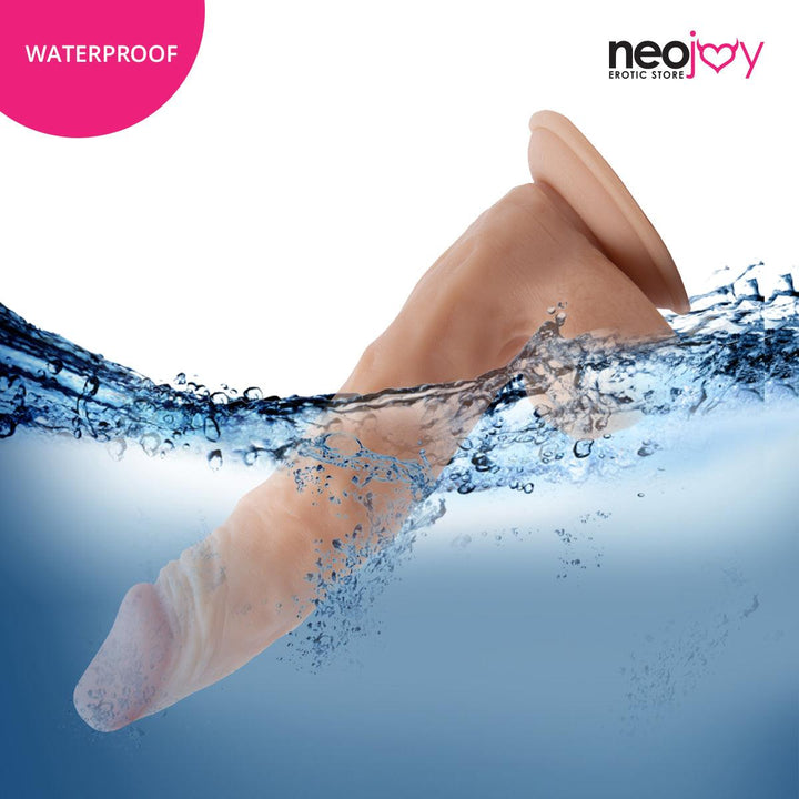 Neojoy - Ultra Realistic Dildo With Strap-On Dong Harness - 24.5cm - 9.6 inch