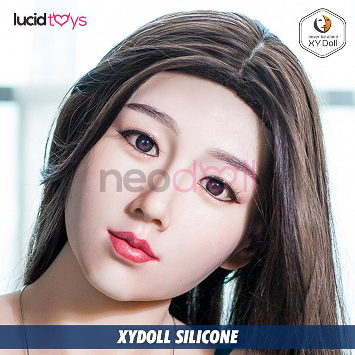 XYDoll - Leila - Sex Doll Head - M16 Compatible - Tan - Lucidtoys