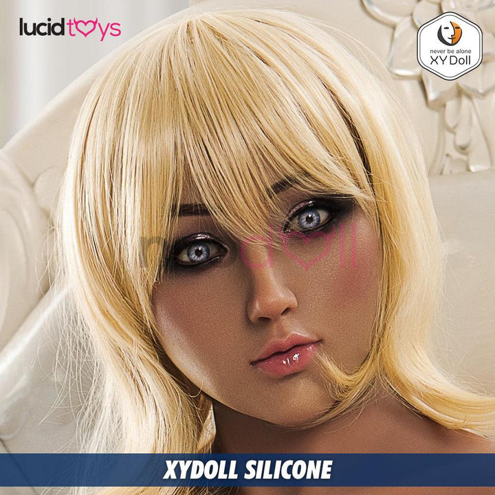 XYDoll - Misa - Sex Doll Head - M16 Compatible - Tan - Lucidtoys