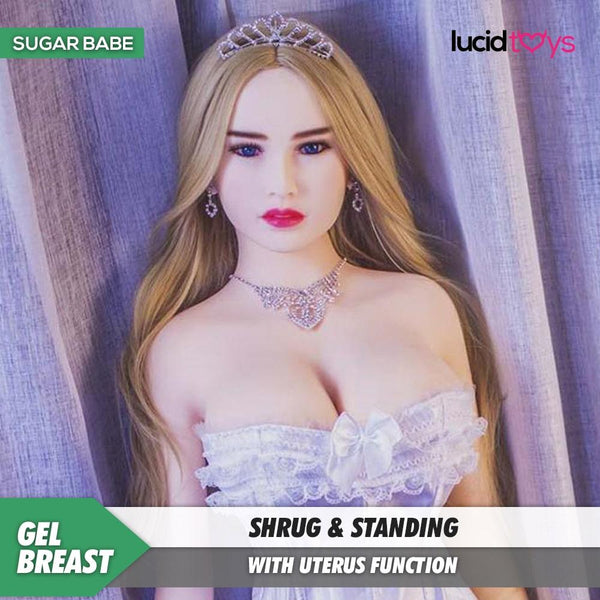 Neodoll Sugar Babe - Megan - Realistic Sex Doll - Uterus - 163cm - White - Lucidtoys