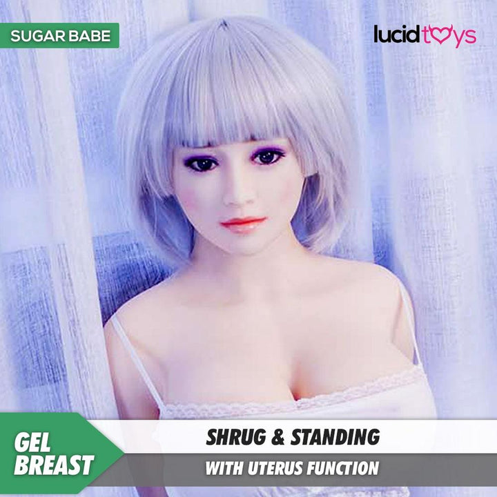 Neodoll Sugar Babe - Glory - Realistic Sex Doll - Uterus - 163cm - White - Lucidtoys