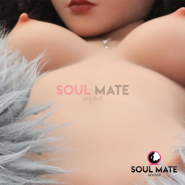 SoulMate Dolls - Emersyn Head With Sex Doll Torso - Light Brown - Lucidtoys