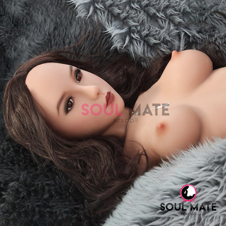 SoulMate Dolls - Emersyn Head With Sex Doll Torso - Light Brown - Lucidtoys