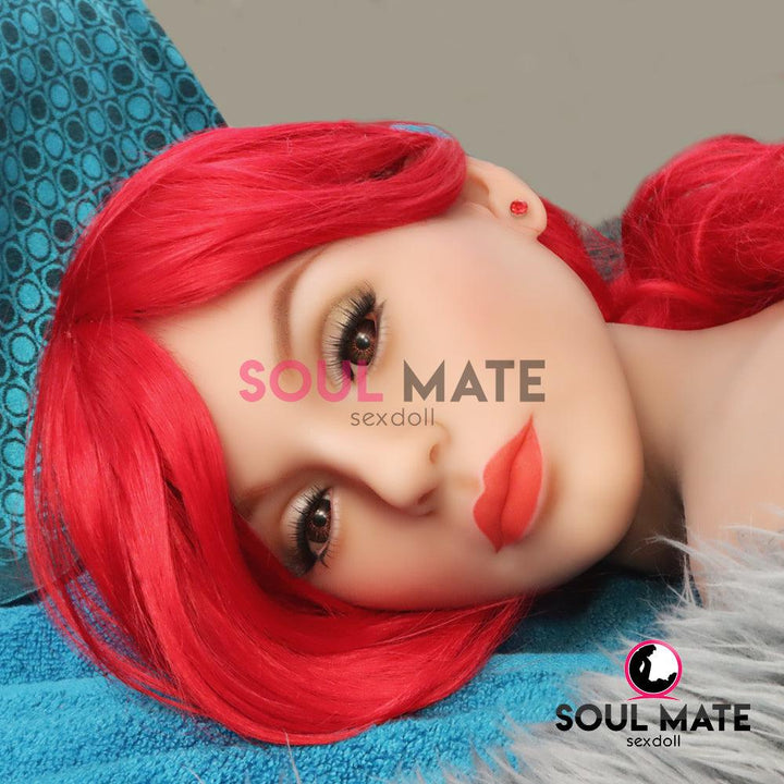 SoulMate Dolls - Kimberly Head With Sex Doll Torso - Light Brown - Lucidtoys