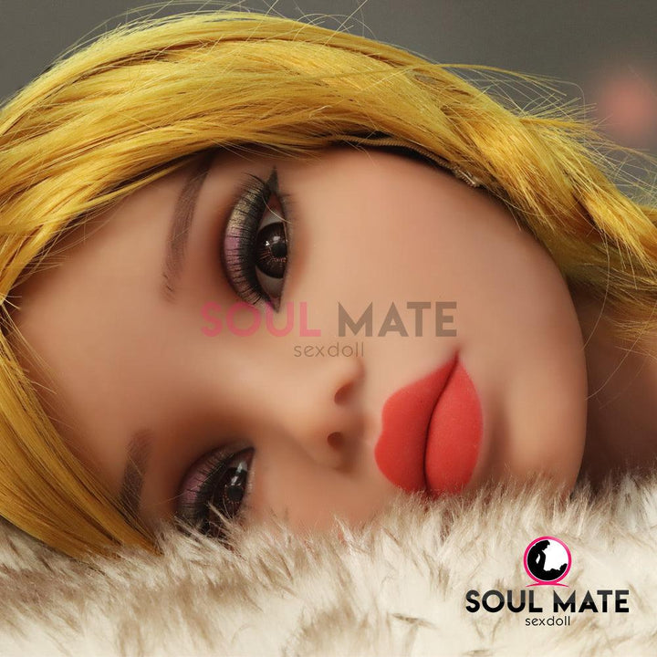 SoulMate Dolls - Eden Head With Sex Doll Torso - Light Brown - Lucidtoys
