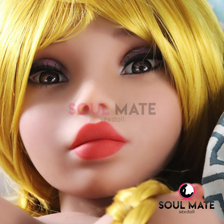 SoulMate Dolls - Eden Head With Sex Doll Torso - Light Brown - Lucidtoys