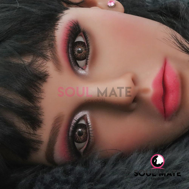 SoulMate Dolls - Teagan Head With Sex Doll Torso - Light Brown - Lucidtoys