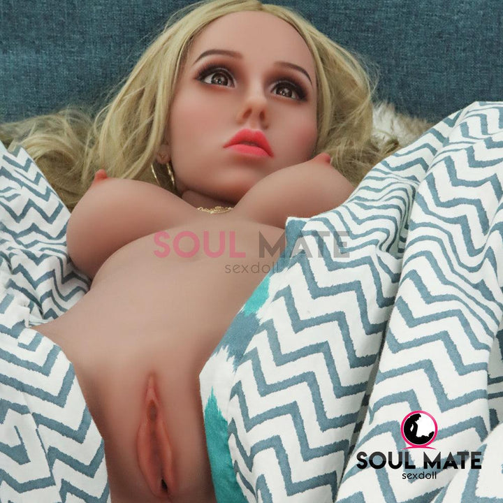 SoulMate Dolls - Alexis Head With Sex Doll Torso - Light Brown - Lucidtoys