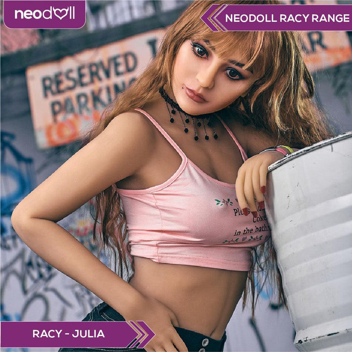Neodoll Racy Julia - Realistic Sex Doll - 163cm - Light Brown - Lucidtoys