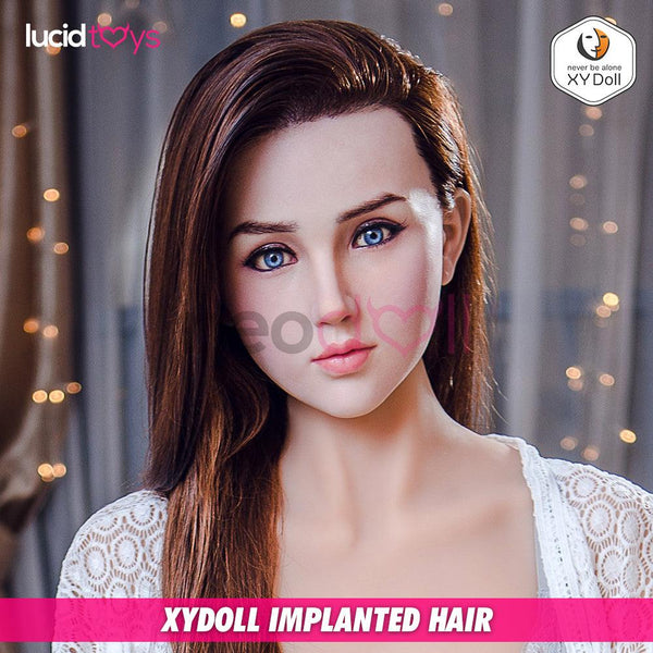 XYDoll - Misa - Silikon-TPE-Hybrid-Sexpuppe - 168cm - Implanted Silber Hair - Natrlich XYDoll - Misa - Silikon-TPE-Hybrid-Sexpuppe - 168cm - Implanted Silber Hair - Natrlich