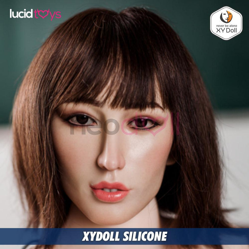 XYDoll - Angelina - Sex Doll Head - M16 Compatible - Natural video