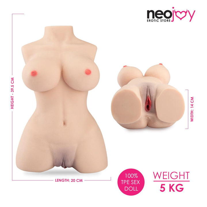Neojoy Easy Torso - Realistic Sex Doll Torso - Flesh White - 5kg - Lucidtoys