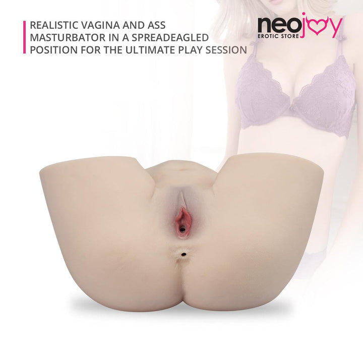 Neojoy Doll TPE with Realistic Ass & Pussy - Flesh White - 9Kg - Lucidtoys