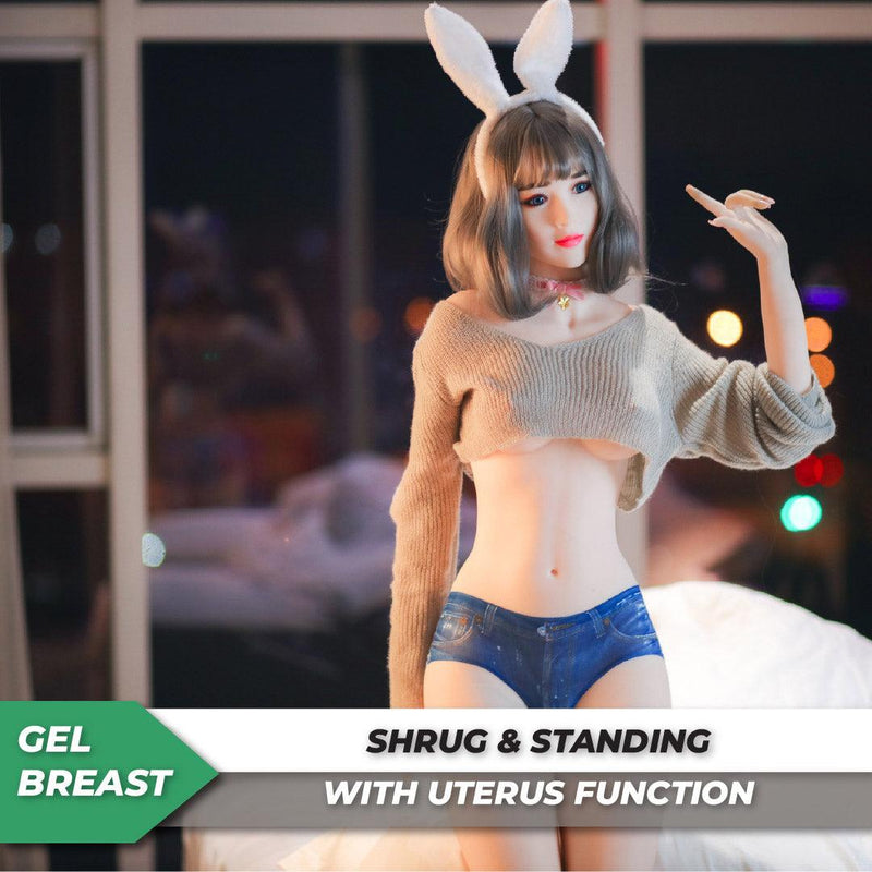 Neodoll Sugar Babe - Aitana - Realistic Sex Doll - Gel Breast - Uterus - 170cm - White video