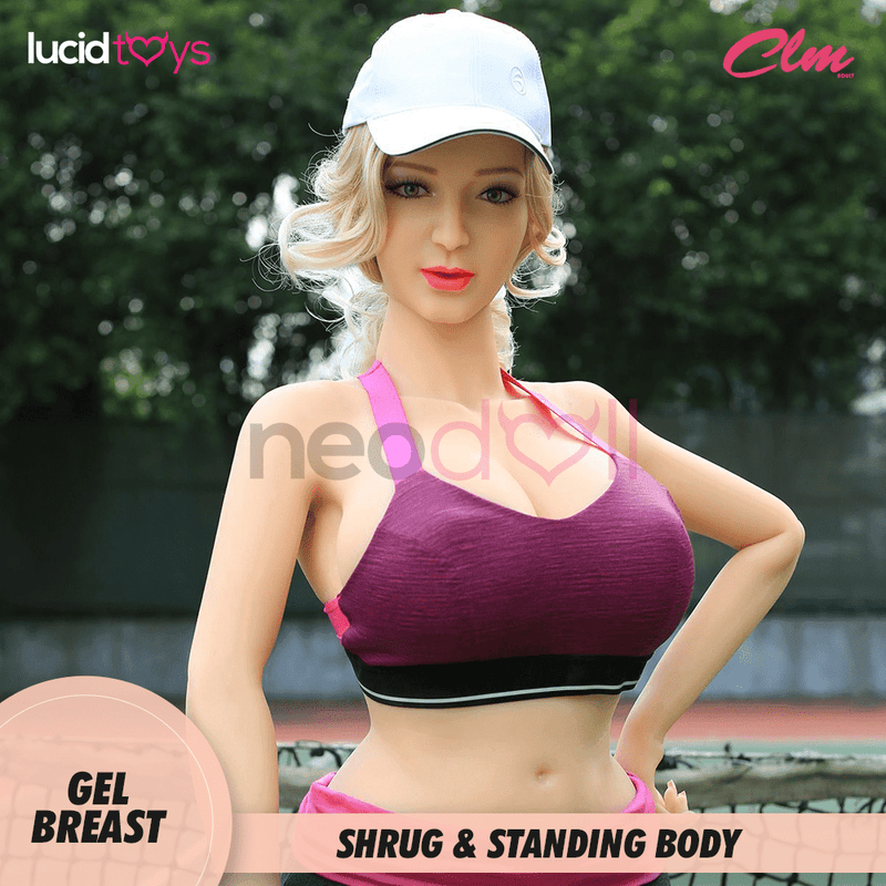 Climax Doll - Raegan - Realistic Sex Doll - Gel Breast - Fat Body - 160cm - White video